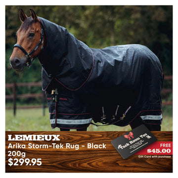 LeMieux Arika Storm-Tek Blanket with Neck Rug (200g)